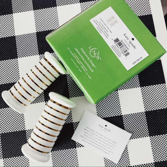 New Kate Spade Salt and Pepper Shaker - Picture 5 of 6